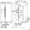 TỦ LẠNH BOSCH KAD92SB30 - SERI 8 